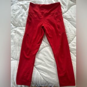 Zyia cropped leggings with pockets